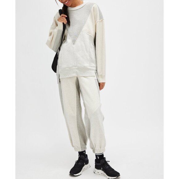 🆕 FP MOVEMENT Making It Pullover / Heather Grey Combo - Picture 12 of 13